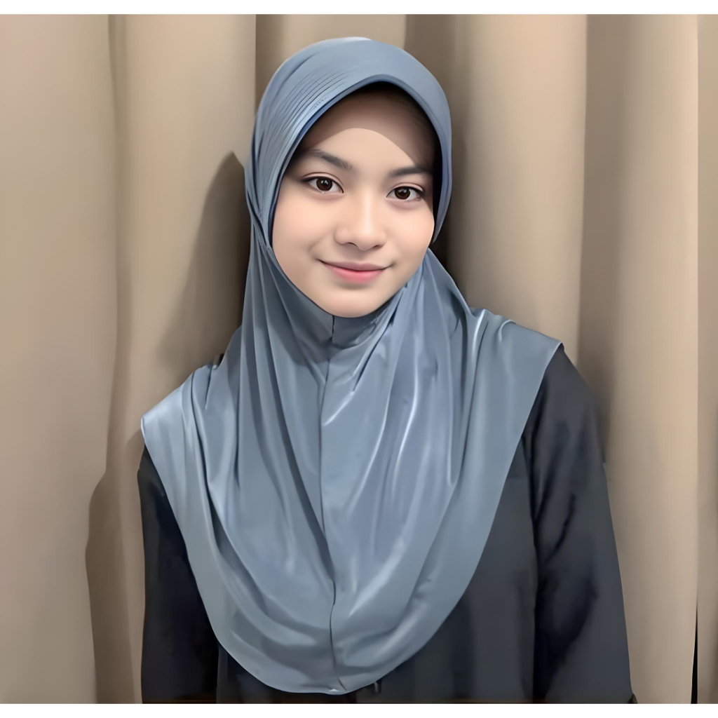 KERUDUNG SPORT SIZE M PET TEBAL