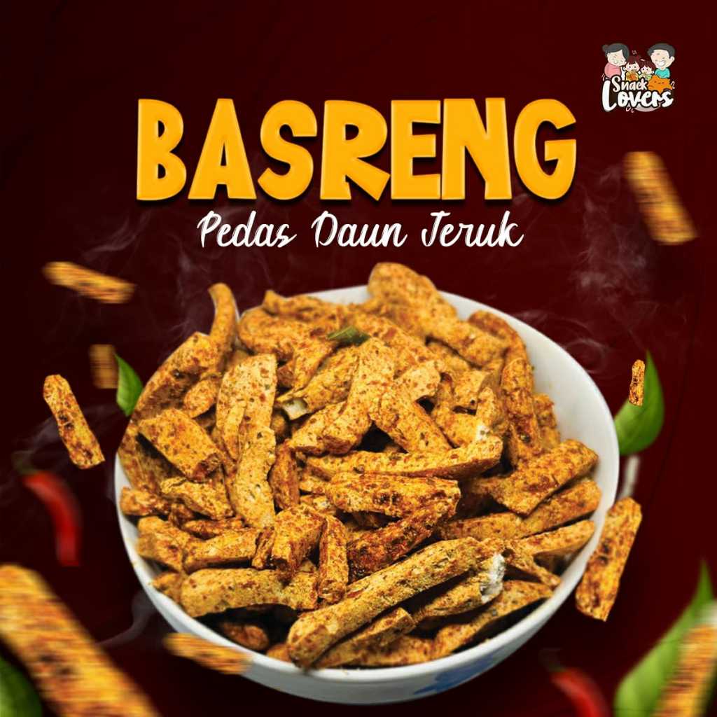 

Basreng stik premium Bumbu Basah Daun jeruk/Basreng pedas 1kg