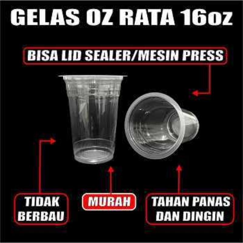 CUP GELAS 16 OZ DATAR