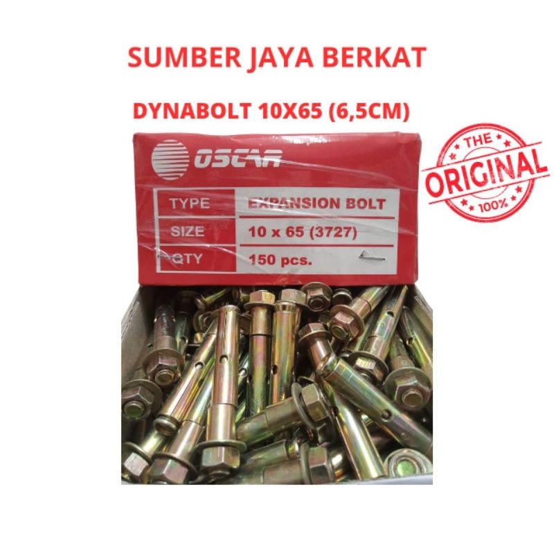 Dynabolt 10x65 / Dinabolt / Baut / Dinabolt Murah