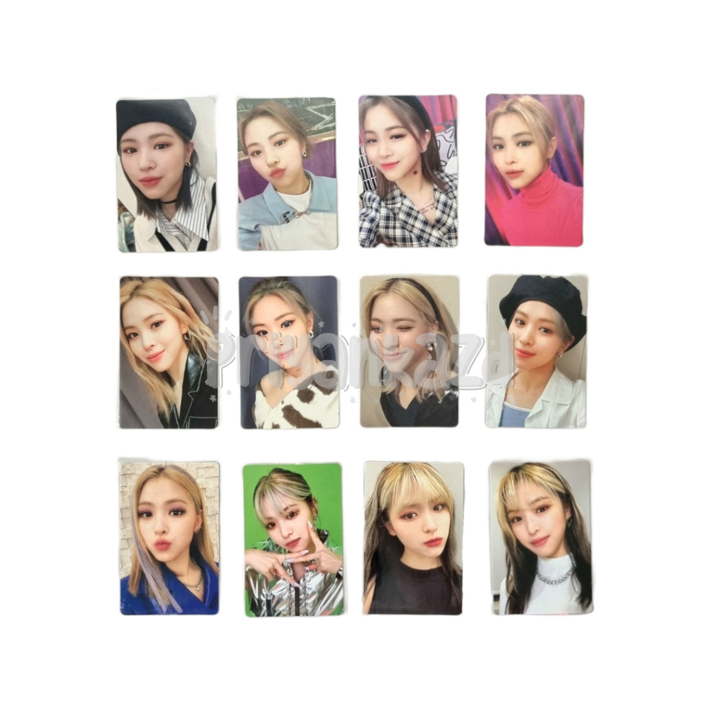itzy ryujin photocard pc no bad days nbd jan feb mar apr may mei jun jul aug agus sep oct okt nov de