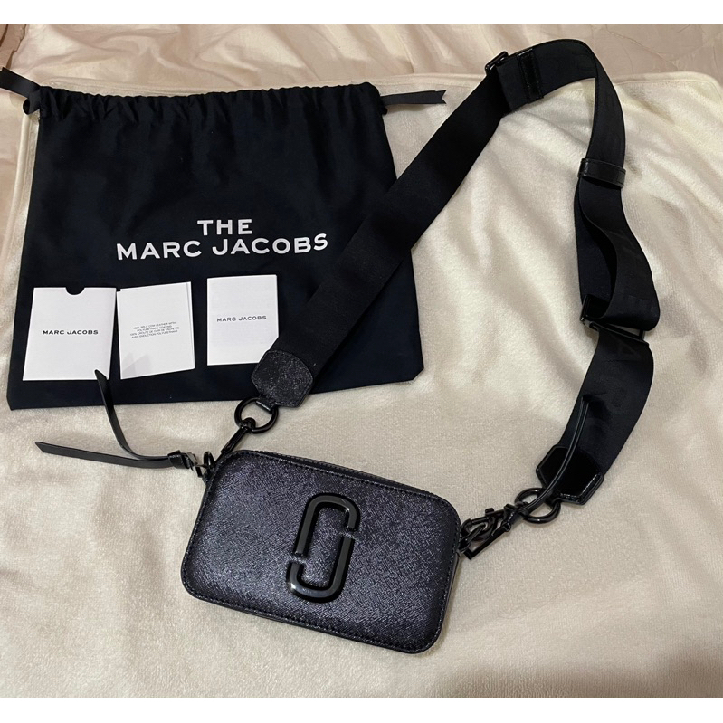 Marc Jacobs the snapshot bag (all black) [preloved]