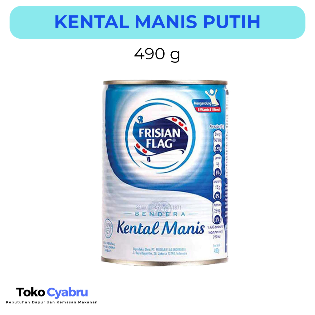 

Kental Manis Putih Frisian Flag 490 g