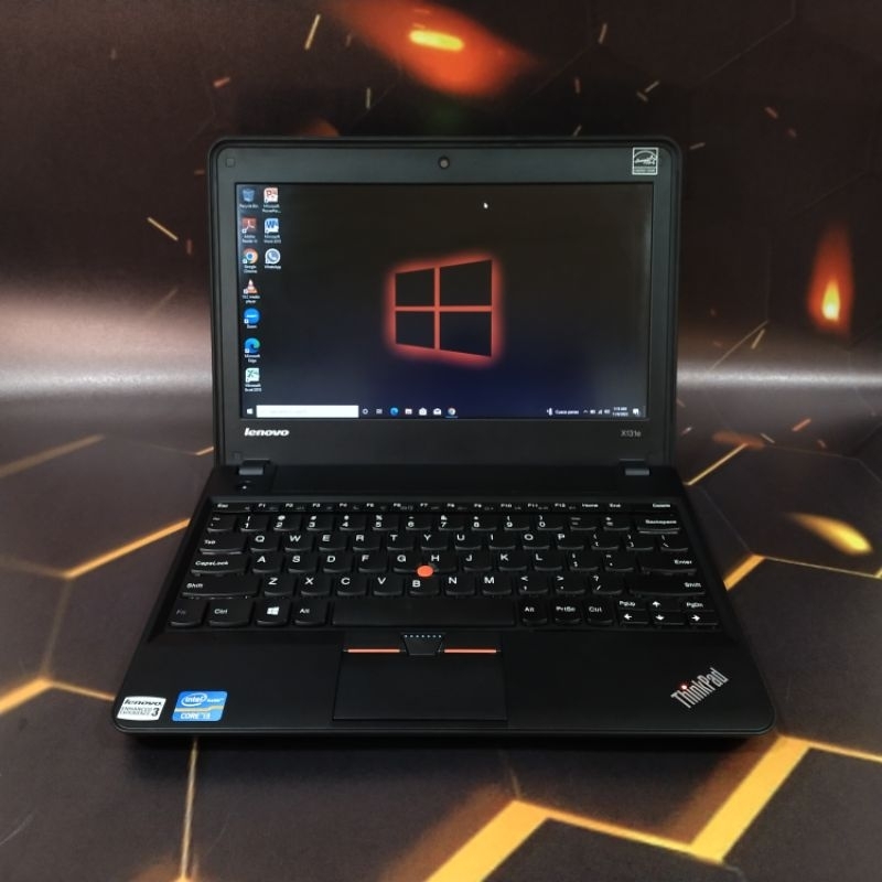 Laptop Lenovo Thinkpad X131e Intel Core i3-3227U RAM 4GB SSD 128GB - Windows 10