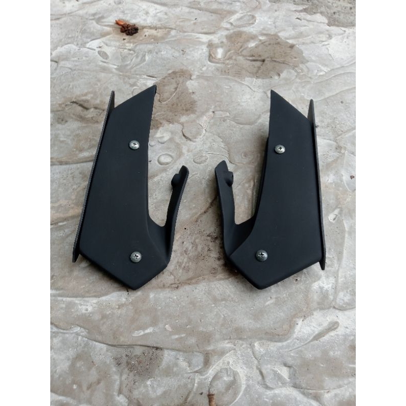 winglet samping r15 v3 model downforce