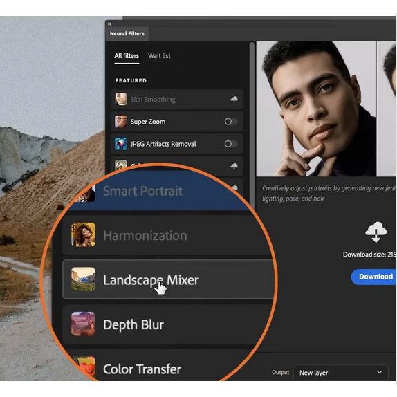 Neural Filter Filters Photoshop 2025 2020 2021 2022 2023 2024 LIFETIME bisa Online Offline