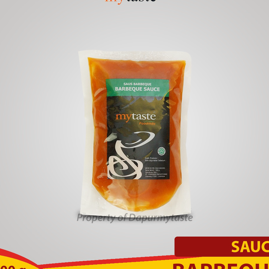 

Terlaris My Taste Barbeque - Saus Bbq - Saus Barbeque 500 Gram