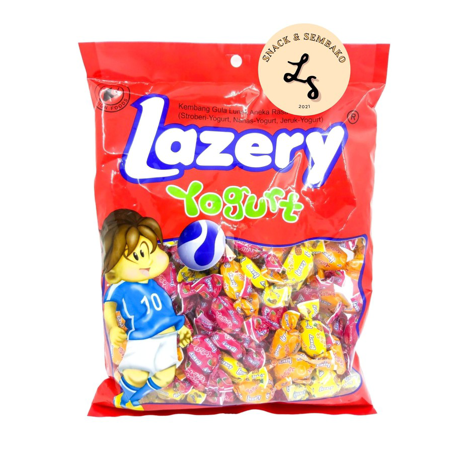 

Laris Permen Lazery Yogurt - 100 gr Isi 40 butir Terbatas