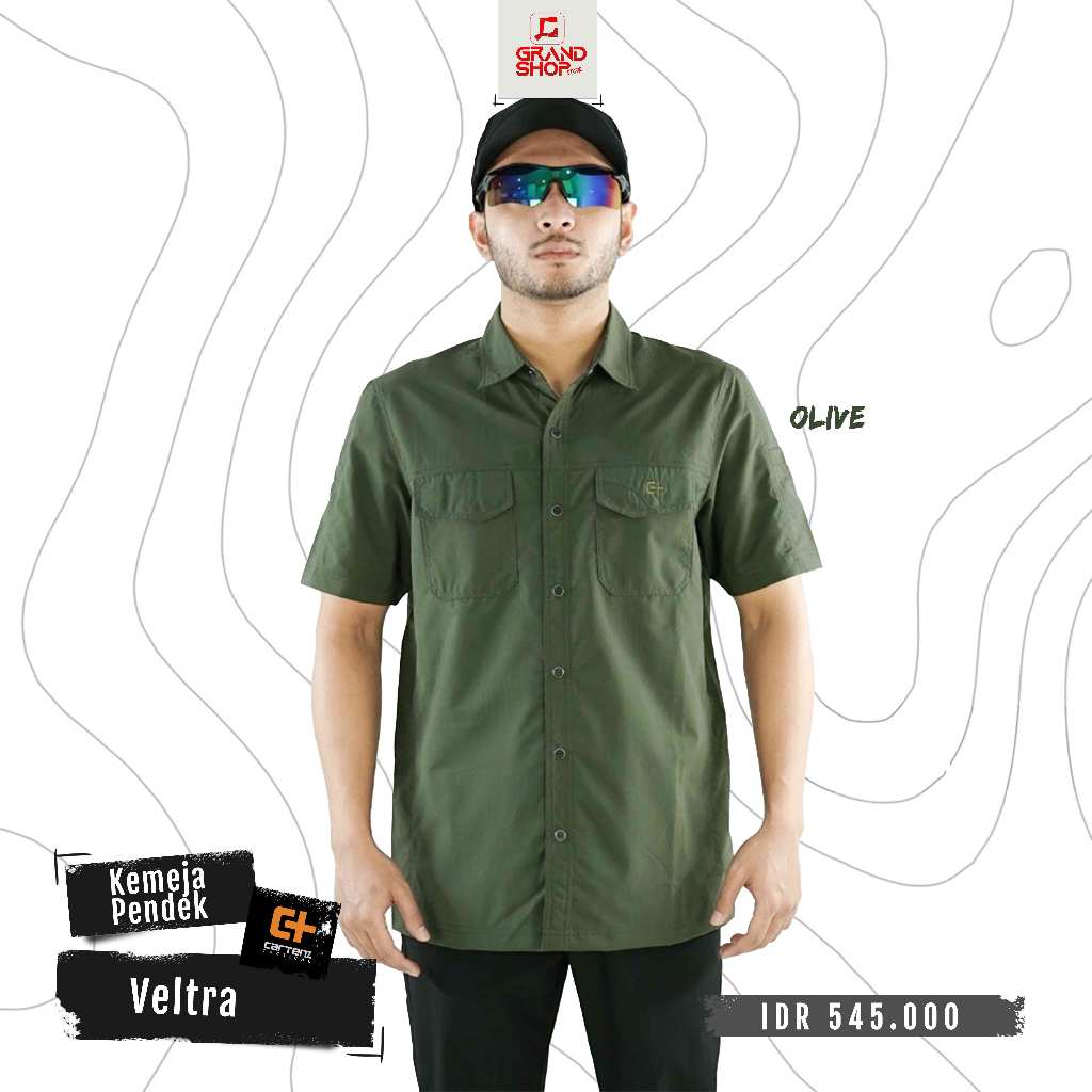 Kemeja Pendek Pria Veltra Cartenz Tactical
