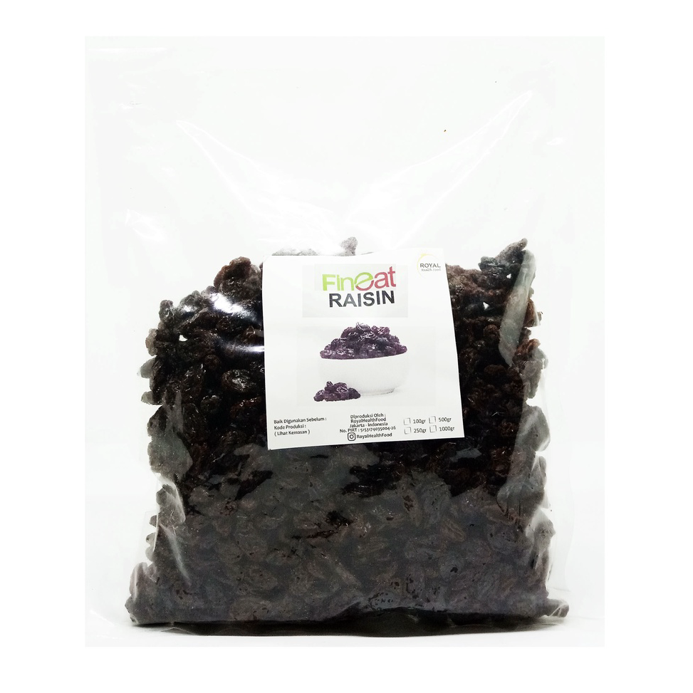 

⚡BEST SELLER⚡ Royal Dried Raisin (Kismis Hitam) 100gr