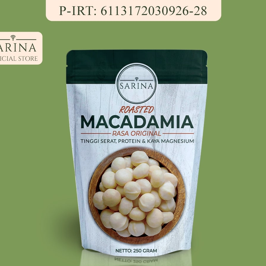 

XVLX6904 COD KACANG MACADAMIA PANGGANG UTUH PREMIUM
