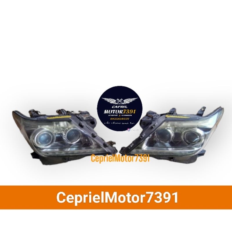 Headlamp lampu depan Lexus Lx570 Lx-570 2012 2014 headlights