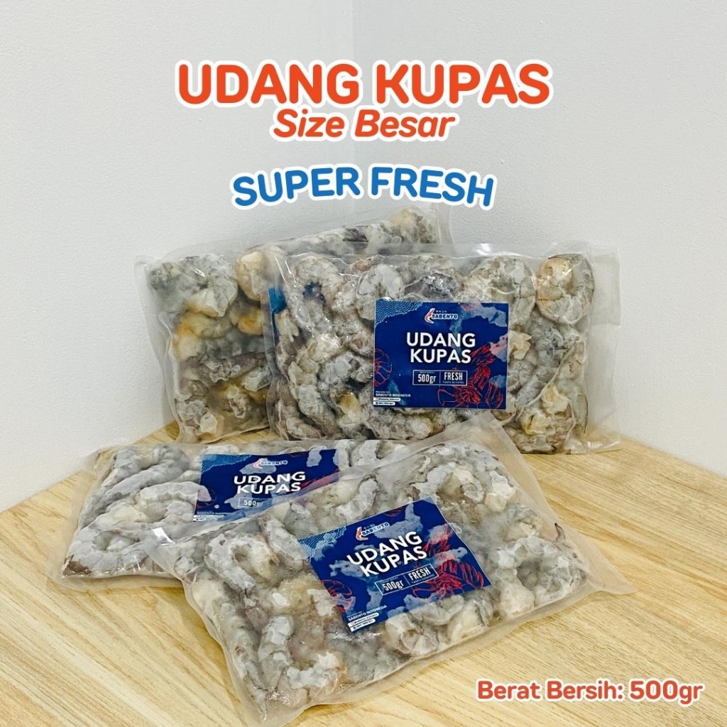

Sabento Udang Kupas Vaneme - SUPER FRESH