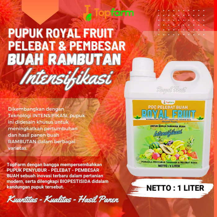 Pupuk Pelebat Buah Buahan / Pupuk Pelebat Buah / Pupuk Pelebat Buah Rambutan / Pupuk Booster Buah Ra