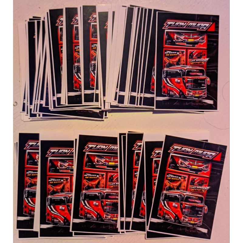 

COD Stiker Buss Paling Keren Murah ( 30 Stiker + Bonus )