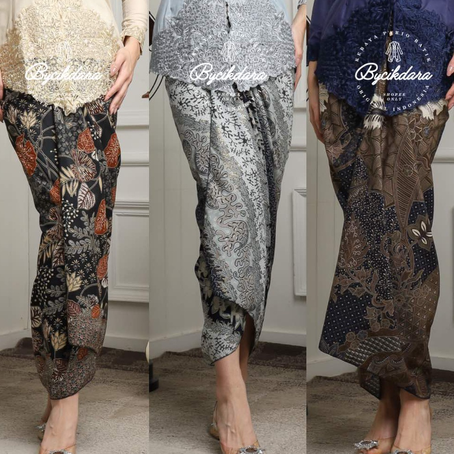 Stock Banyak Rok Kebaya // Rok lilit // kain lilit batik // rok serut // rok // batik couple // sari