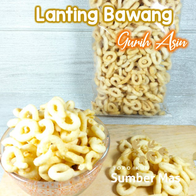 

RGCY7160 [PROMO SALE!!!] LANTING BAWANG KEBUMEN RENYAH/KELANTING ORIGINAL - 200 GRAM-10RB