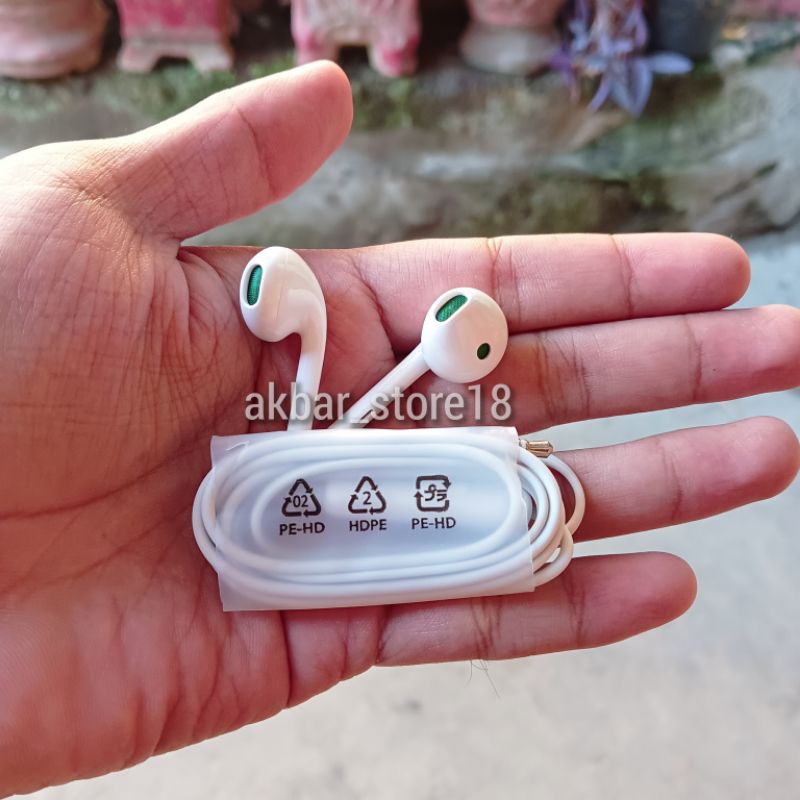 Headset Oppo original copotan hp Oppo Reno 4