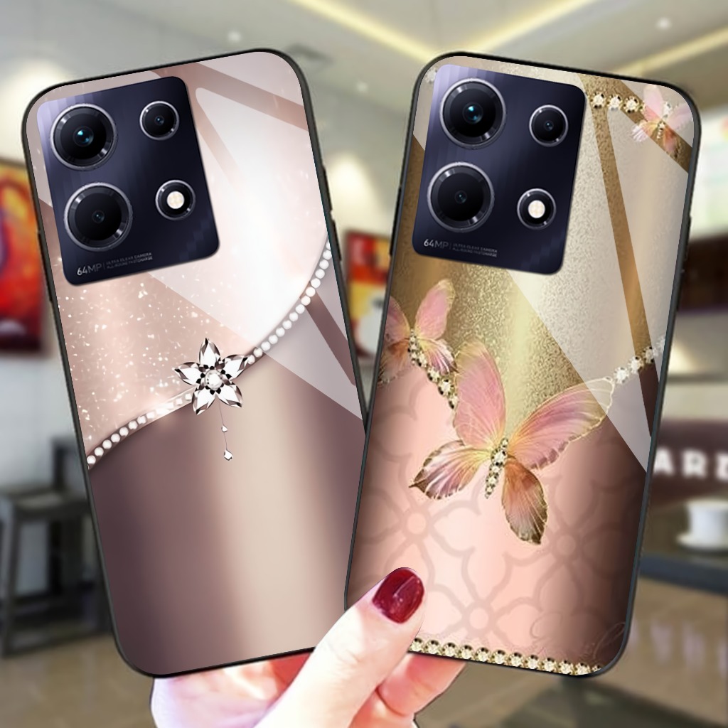 Case Kaca Infinix Note 30 - Kesing Hp Infinix Note 30  - Case Infinix Note 30   - Kesing terbaru Inf