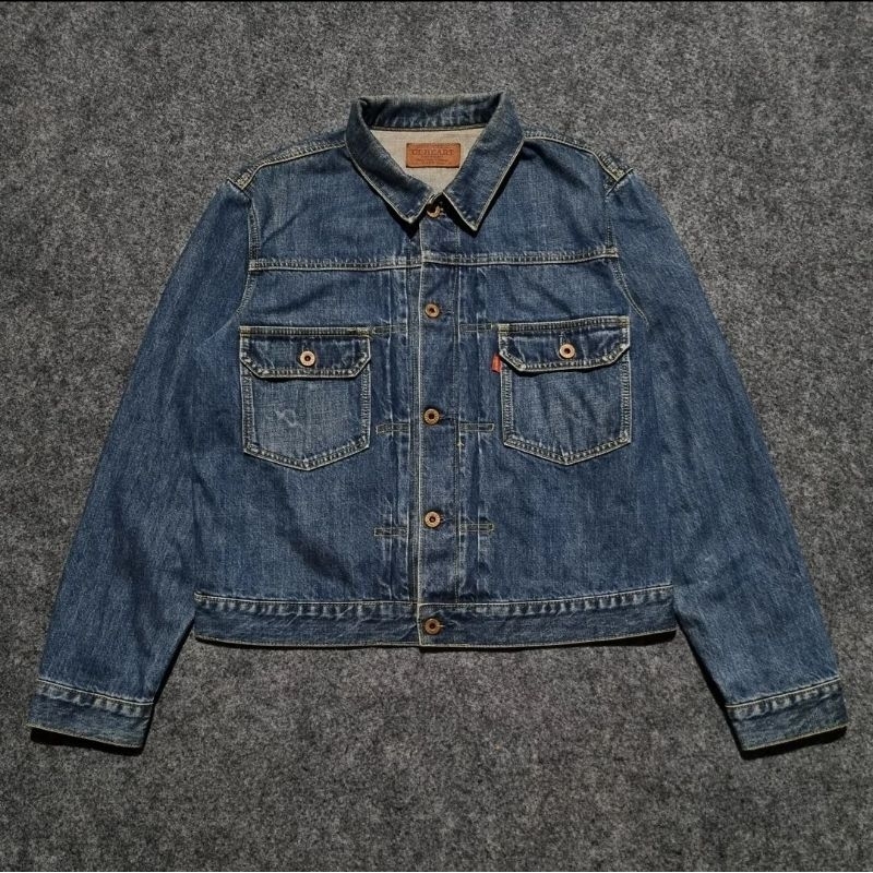 Trucker Selvedge GL HEART Type 2 jacket denim