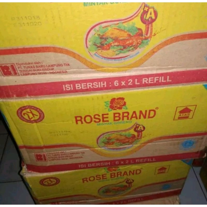 Minyak Goreng Rose Brand 2L 1 Dus