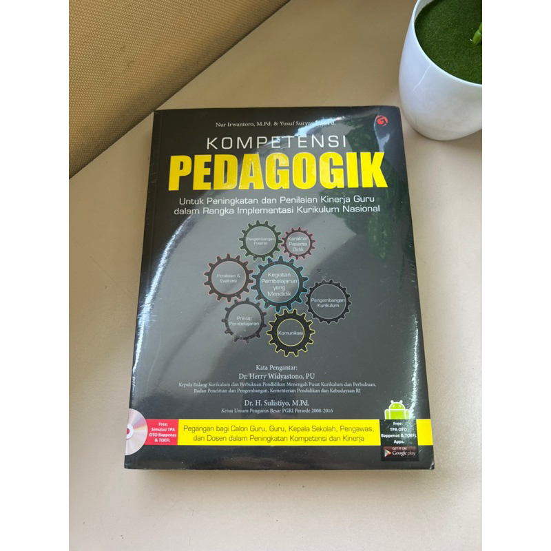 

Buku KOMPETENSI PEDAGOGIK untuk peningkatan dan penilaian kinerja guru