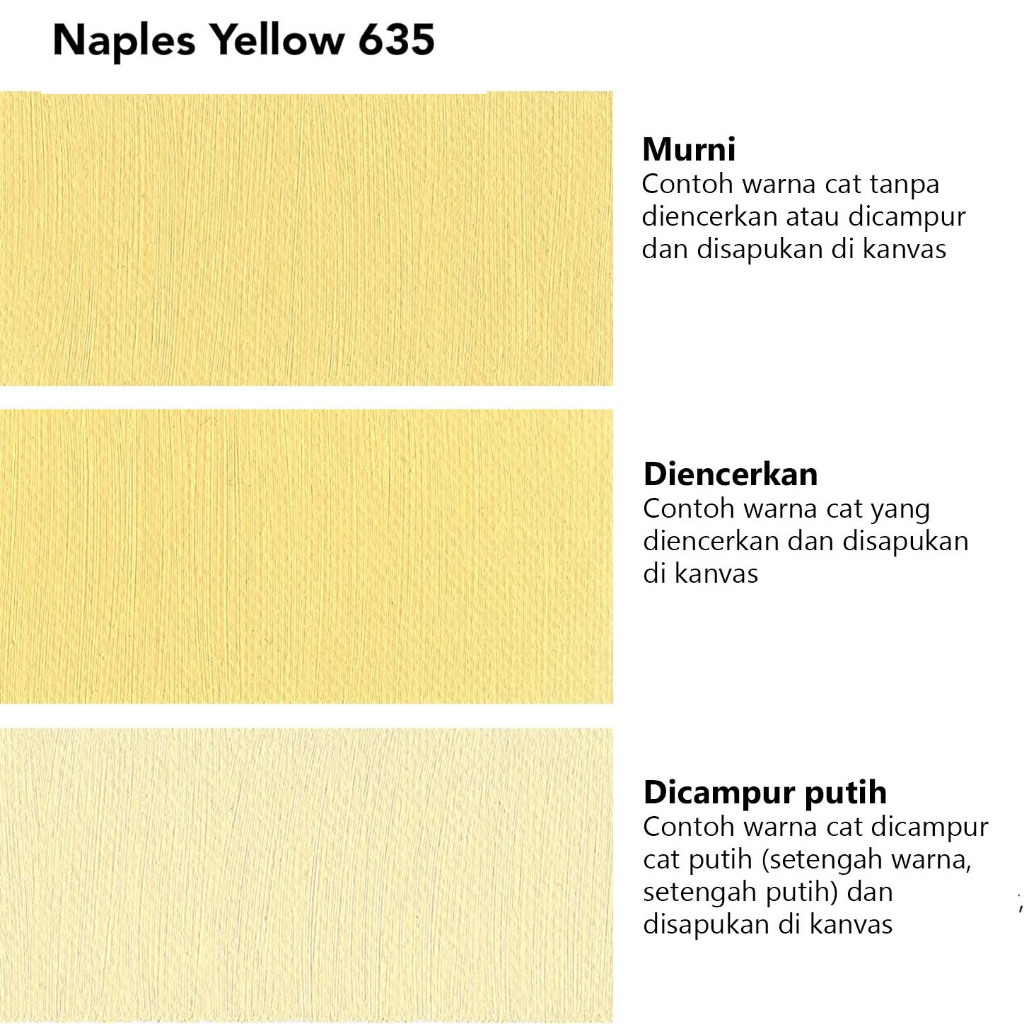 

Cat Minyak Lukis DALER-ROWNEY Georgian Oil 38 ml - Naples Yellow - 111014635 RB9