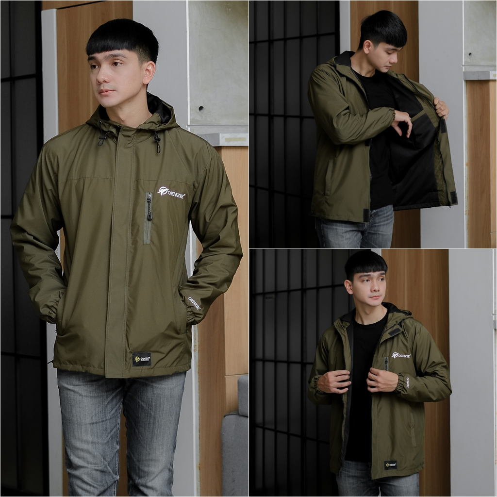 JAKET OUTDOOR PRIA MODEL SEMI PARKA COWOK BAHAN PARASIT PREMIUM LEMBUT ADEM HANGAT KEREN
