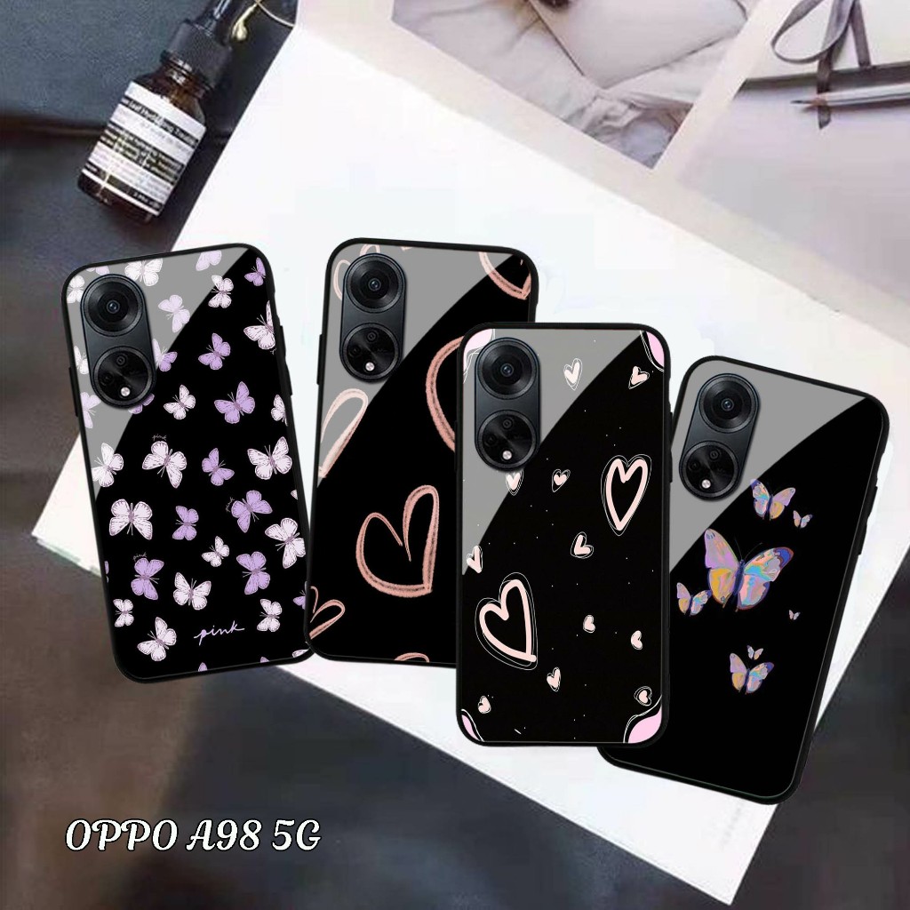 Case Kaca Glossy Oppo A98 5G - Casing Hp oppo  A98 5G - Case Kaca Glossy oppo A98 5G - Casing oppo  