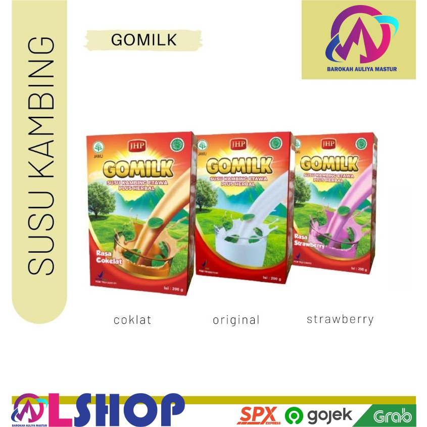 

GOMILK SUSU KAMBING PLUS HERBAL Etawa Bubuk BAM Pasar Online Murah Padang