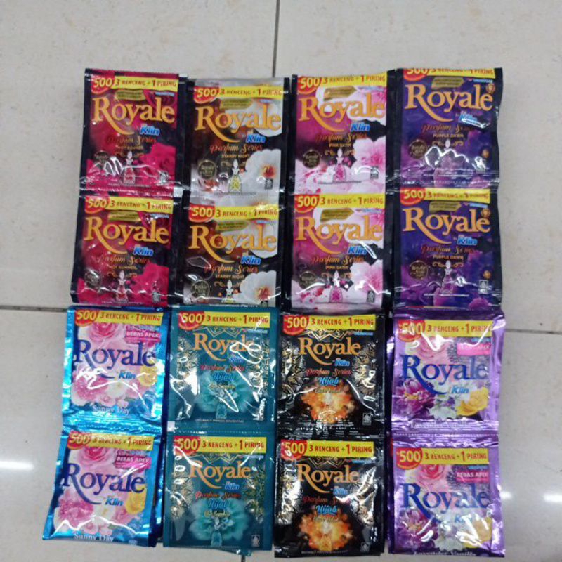 Royale pewangi sachet 12sachet all variant