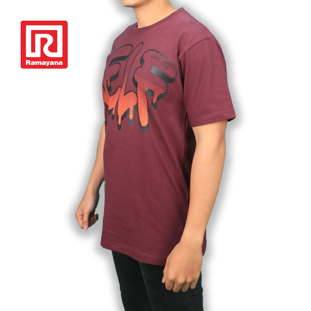 Ramayana - RAF T-SHIRT PRIA SELF LIVE CLUB