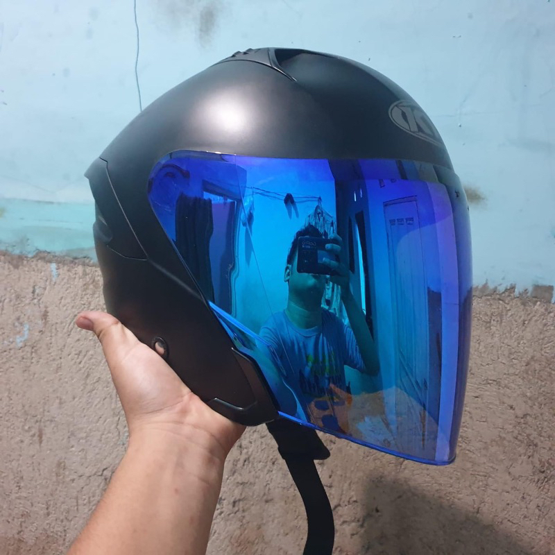VISOR KACA HELM TT COURSE NFJ DJ MARU NJS KAIROZ AGV K1 K3SV BEKAS TERMURAH