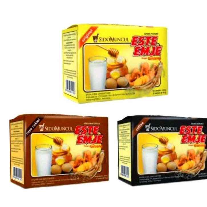 Sidomuncul STMJ Box isi 5 [Susu Telor Madu Jahe]