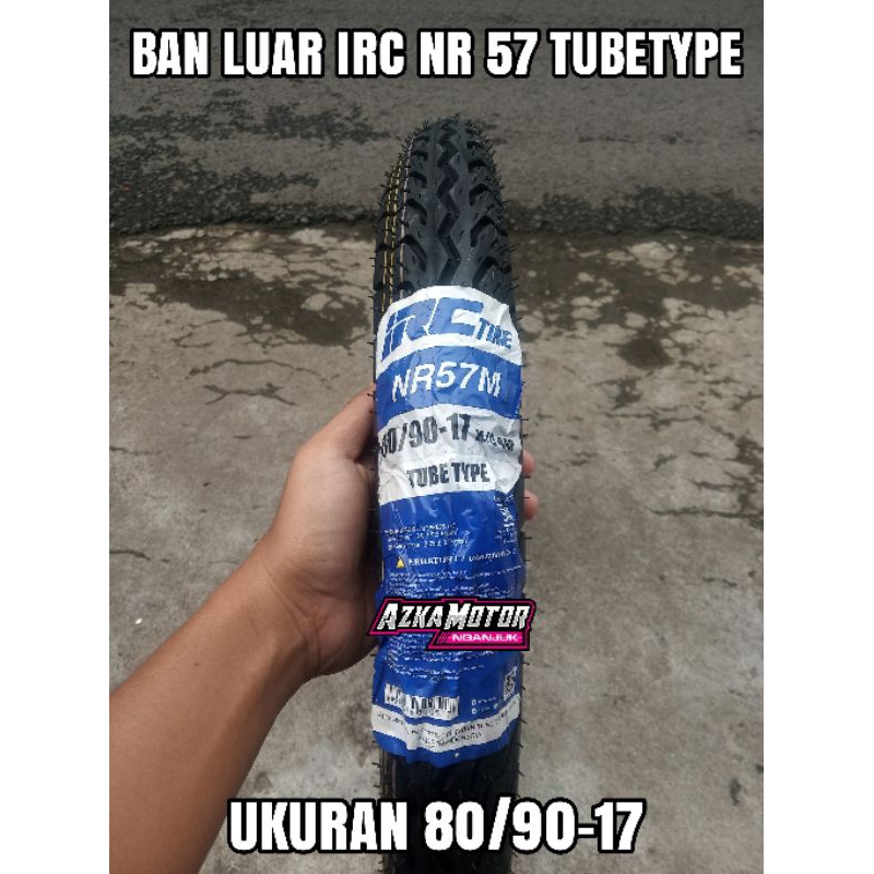Ban luar IRC 80/90 ring 17 NR 57 tubetype 275 ring 17