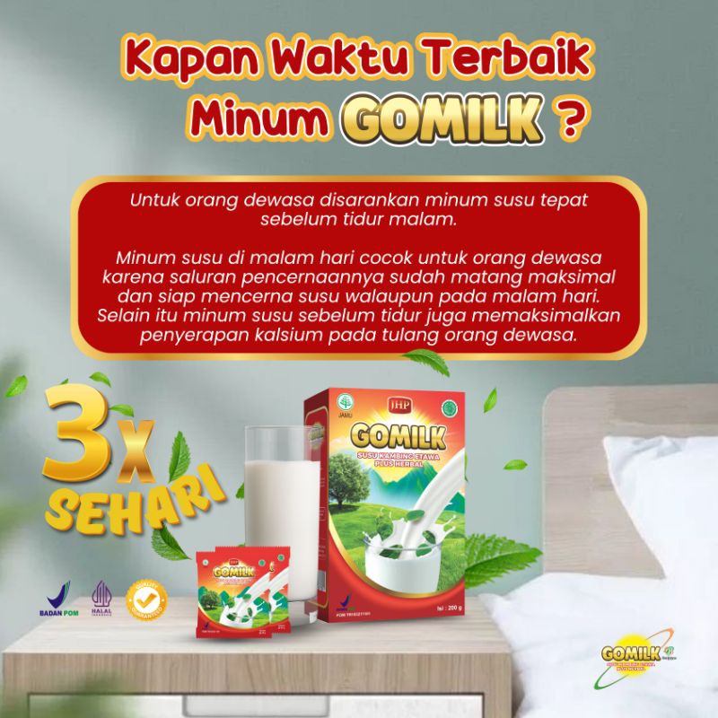 

GOMILK SUSU KAMBING ETAWA PLUS HERBAL