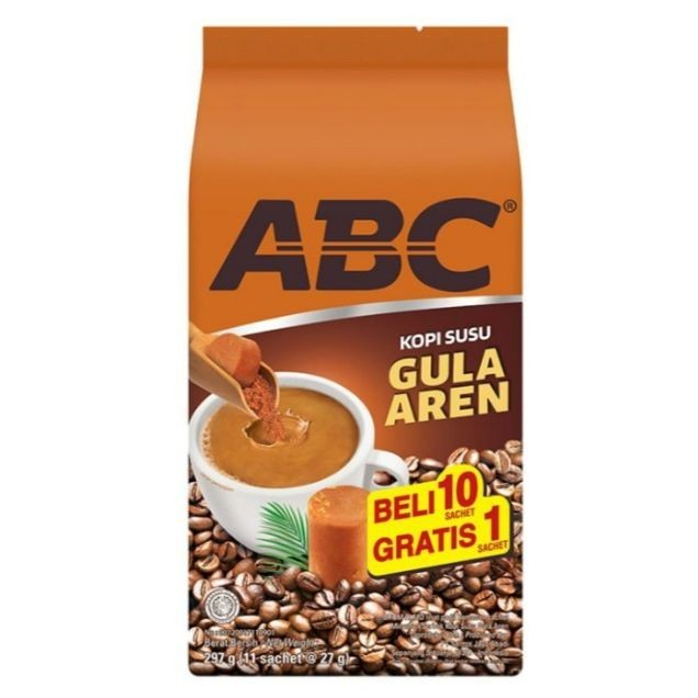 

ABC Kopi Susu Gula Aren (120 Sachet x 27 gr)