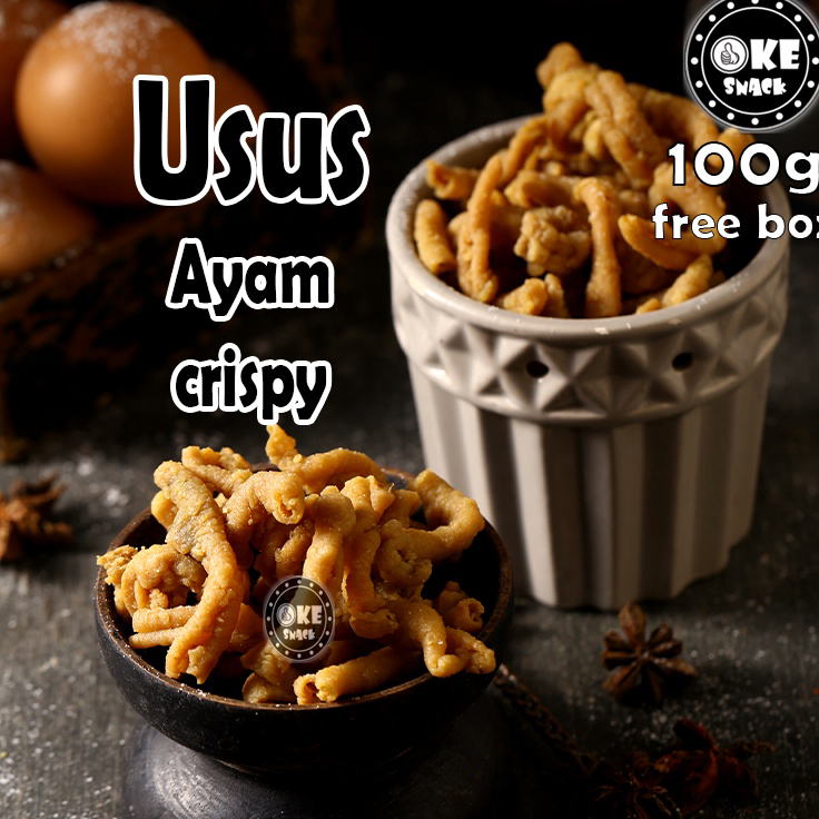 

DKRN1599 Dijamin Ori Usus Ayam Crispy 100g