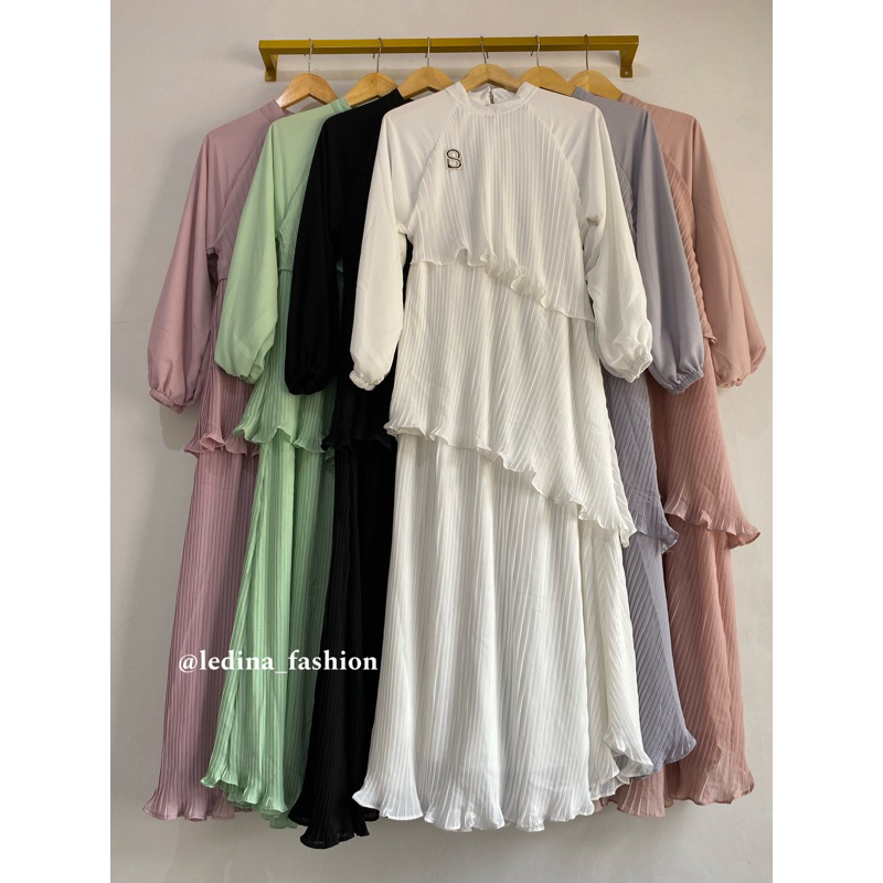 GAMIS PLISKET UMPAK / GAMIS WANITA / GAMIS TERBARU / GAMIS PLISKET / GAMIS UMPAK