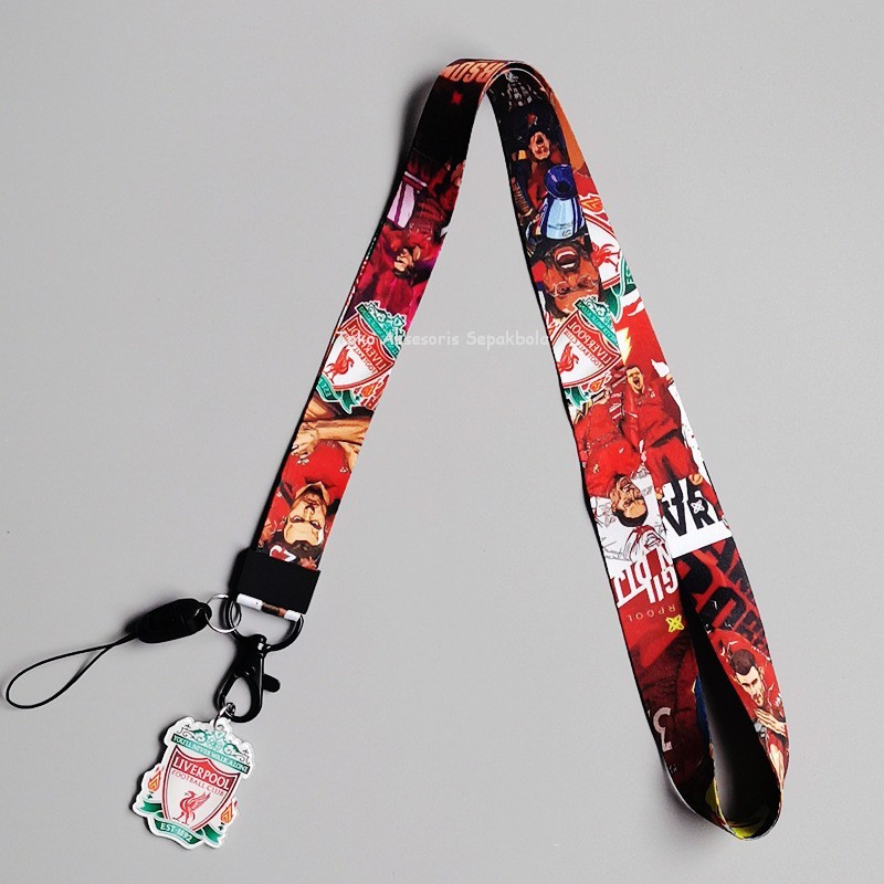 

Tali Lanyard Name Tag HP Vape Klub Sepak Bola LFC The Reds Liverpool