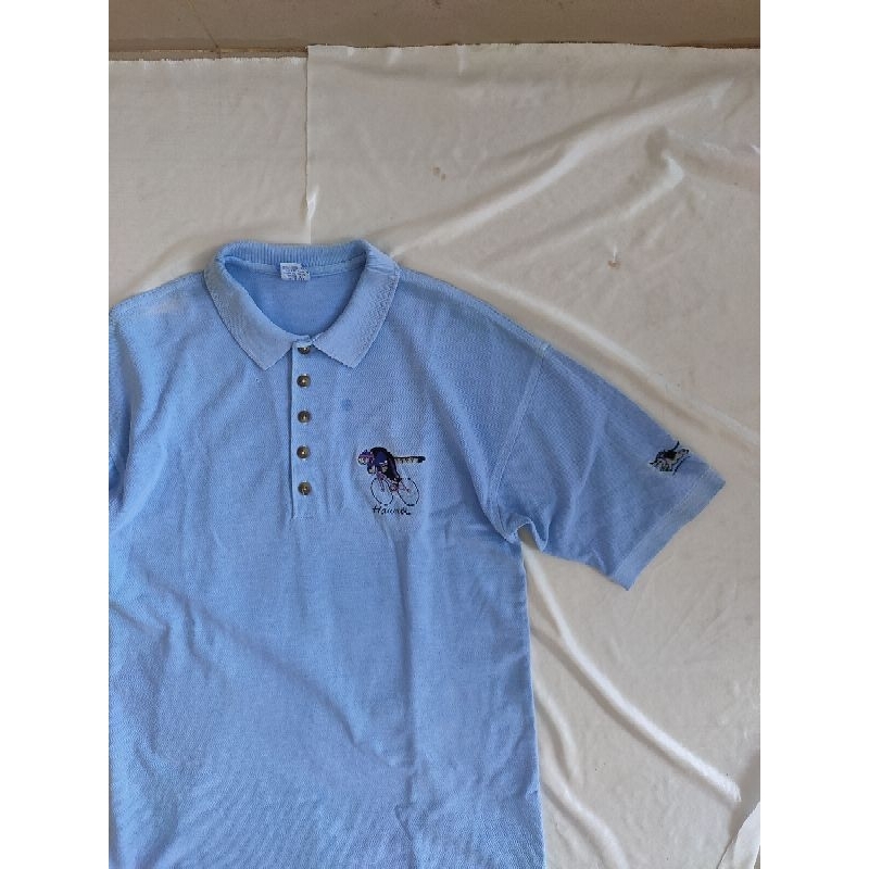 Crazy Shirts Hawaii Kliban Cats Vintage Polo Shirt Aunthentic Made In Usa