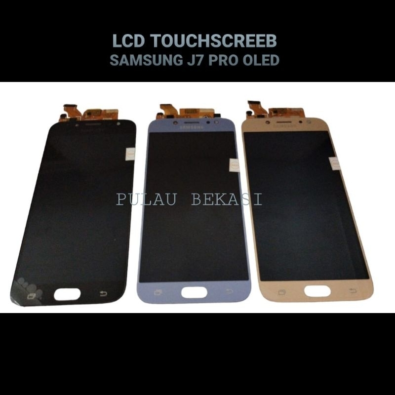 LCD TOUCHSCREEN SAMSUNG J7 PRO - KUALITAS OLED - INCELL - LCD SAMSUNG J7 PRO - ORIGINAL OEM