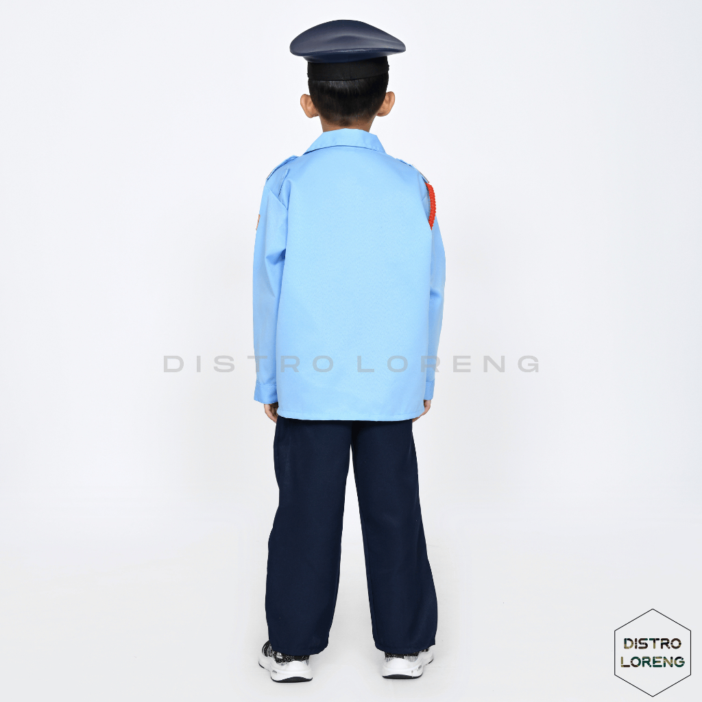 DISKON BAJU PROFESI TNI AU PDL ANAK LAKI-LAKI SETELAN KOSTUM KARNAVAL ANAK USIA 3-8 TAHUN