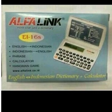 

Kamus Bahasa Inggris Alfalink Indonesia-Inggris/Kamus Elektronik/garansi dan original