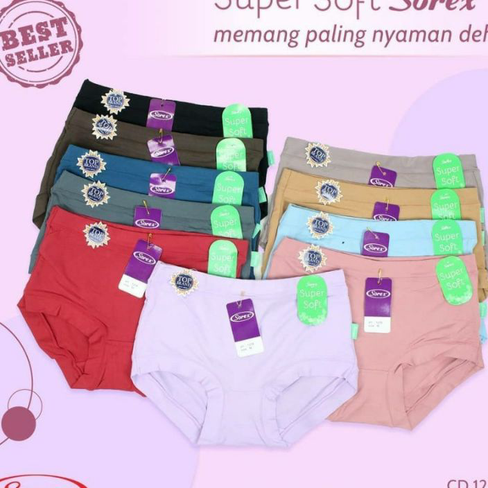 XYTF2015 (D2289) BISA PILIH WARNA Sorex CD 1238 Celana Dalam Wanita Super Soft Grosir