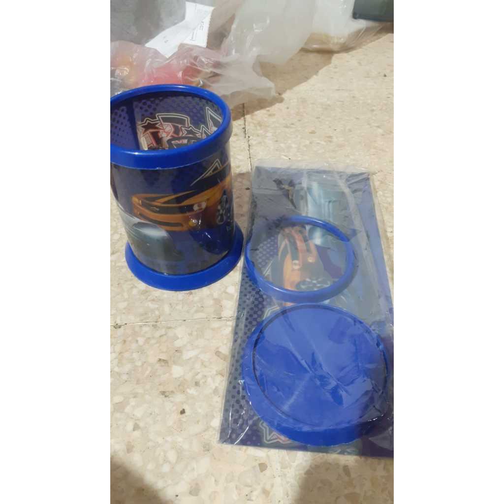 

Murah!! Pen Stand Plastik, tempat bulpen, tempat alat tulis, pen stand karakter