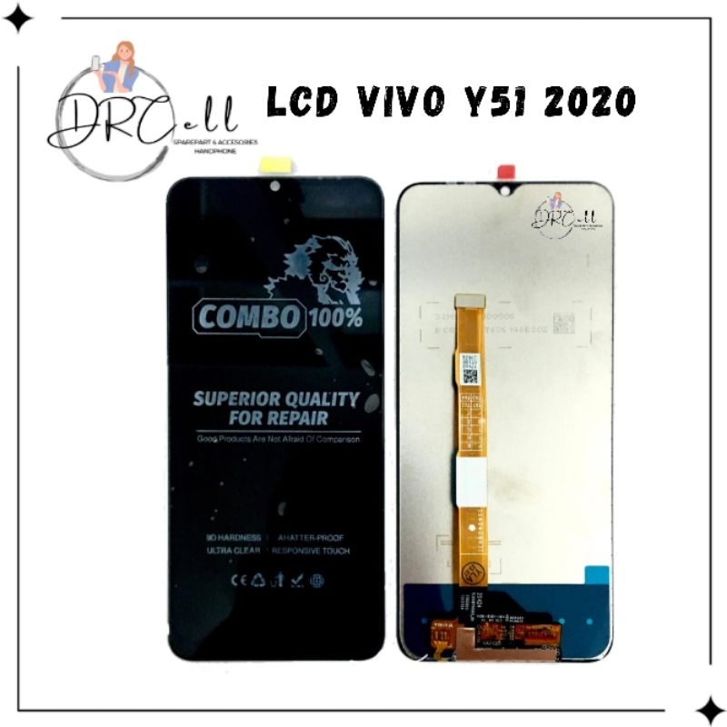 LCD TOUCHSCREEN FULLSET VIVO Y21 2020