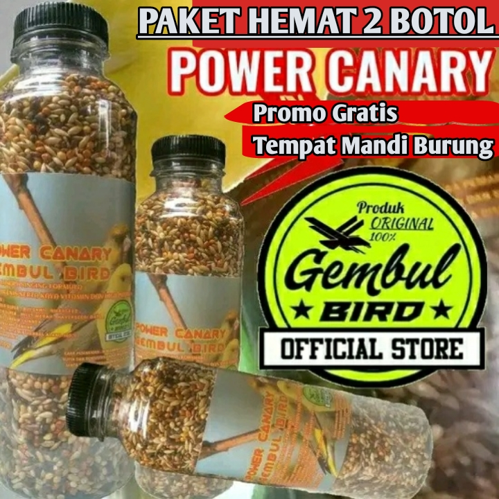 Pakan Burung Kenari Gacor 2pcs // Pakan Kenari Dosis Tinggi // Pakan Kenari Gacor Konslet // Pakan K