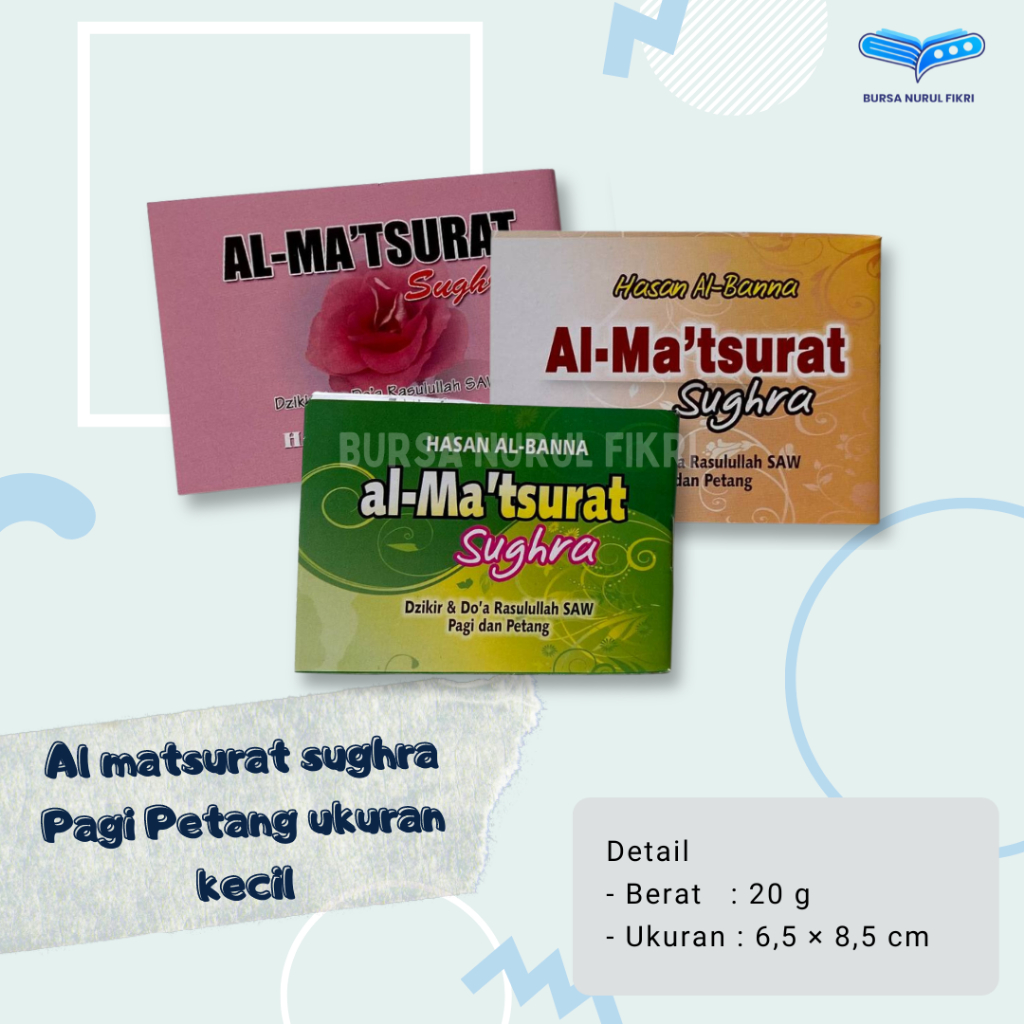 Al Matsurat Sughra Kecil Dzikir Pagi Petang Saku Original
