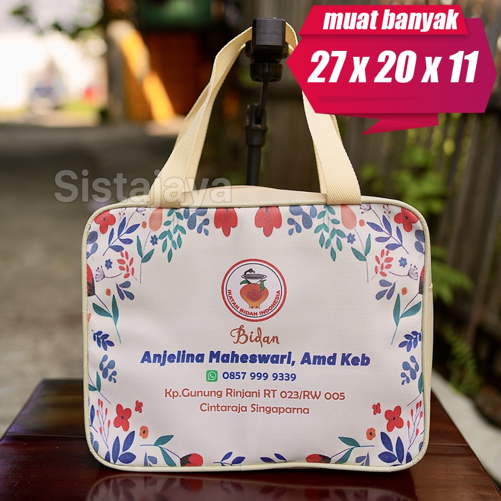 Tas Bidan Custom / Tas Souvenir Bidan Custom / Tas Souvenir Bidan Klinik